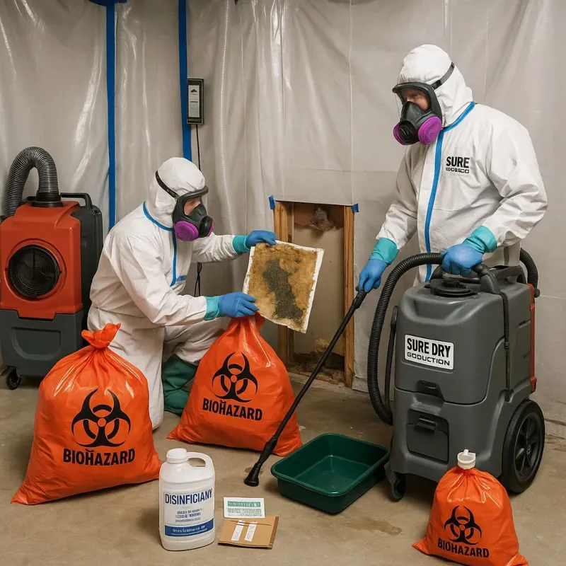 Contaminated Water Handling Protocols process in Saint Charles, IL